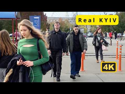 🔥KYIV, UKRAINE 🇺🇦 | After the Night. What's Happening In Ukraine's Capital | WALK 4K