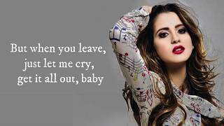Laura Marano - Let Me Cry (LYRICS)