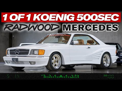 1 of 1 Mercedes Koenig & One of the Greatest 80s/90s Mercedes Collections | Capturing Car Culture