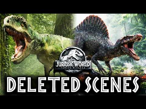 🔥JURASSIC WORLD 2’S Strangest Deleted Scenes, Cut Dinosaurs & Lost Concepts