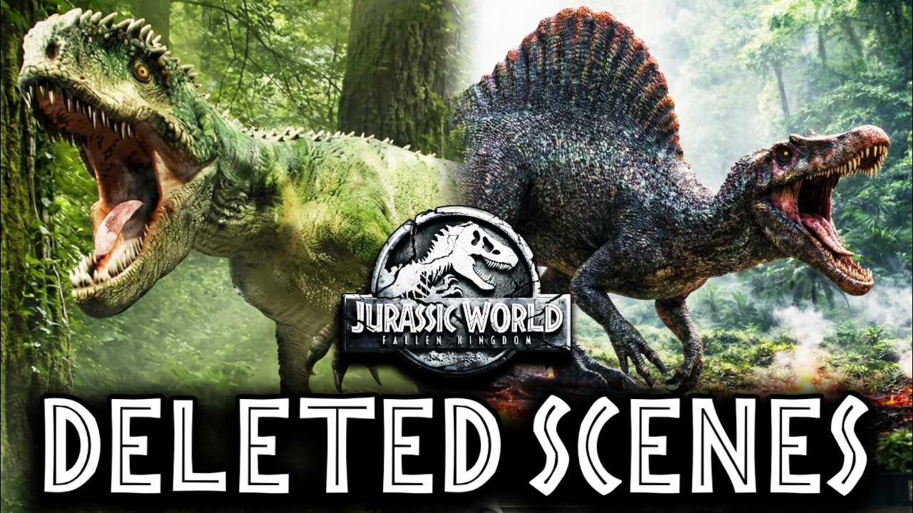 🔥JURASSIC WORLD 2’S Strangest Deleted Scenes & Lost Concepts