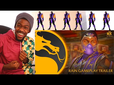 Mortal Kombat 11 Ultimate | Official Rain Gameplay Trailer REACTION VIDEO!!!