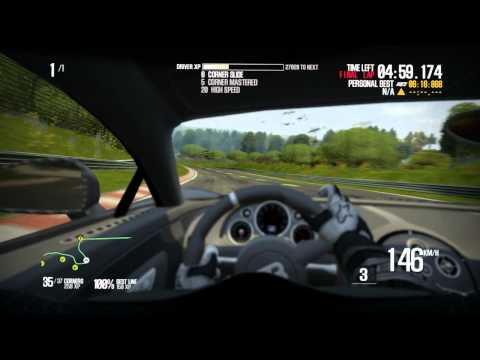 NFS Shift 2 Unleashed: Works Bugatti Veyron Supersport 16.4 Hot Lap on Nordschleife (5:52:370) [HD]