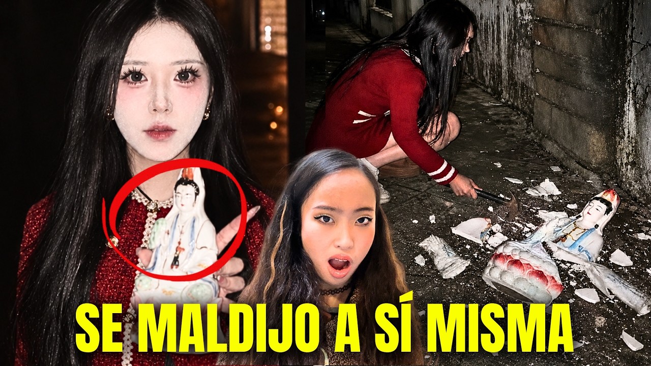 La influencer que DESTROZÓ una estatua SAGRADA... y murió meses después