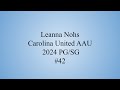 Leanna Nohs Carolina United Spring AAU Highlights