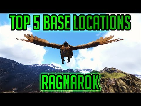 |RAGNAROK| Top 5 PvP Base Locations [PvP Tips & Tricks] - ARK Survival Evolved