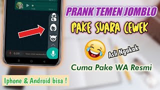 Download lagu Cuma Pake WA Original CARA MENGUBAH SUARA VOICE NO... mp3