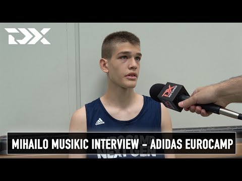 Mihailo Musikic Interview - Adidas Eurocamp