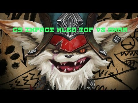 C9 Impact Kled TOP vs Gnar Patch 6.16