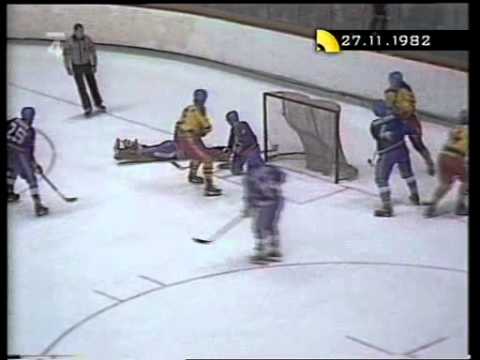 MOTOR ČESKÉ BUDĚJOVICE - POLDI SONP KLADNO (5:3, 27.11.1982)