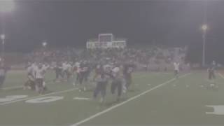 Back finds hole and runs in ball