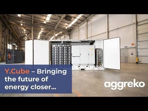 Y Cube - Energy Storage by Aggreko