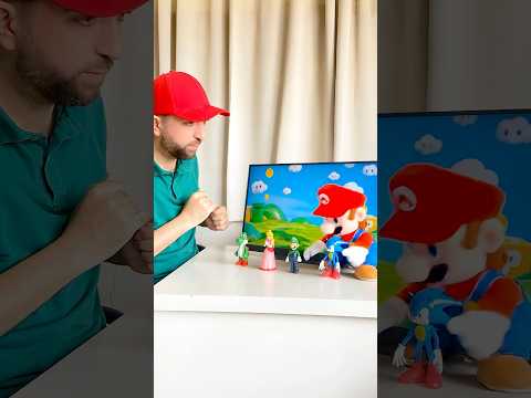 Mario's Ultimate Rescue Saving Luigi, Peach, Sonic & Yoshi! #supermario #mario #toys