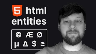 Use HTML Entities to display reserved characters #tryminim