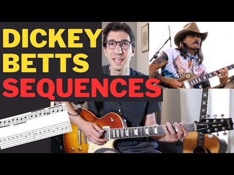DICKEY BETTS Six Note Guitar Solo Trick!