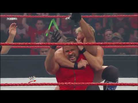 Mark Henry & MVP vs Big Show & Chris Jericho Raw September 28 2009 Part 1