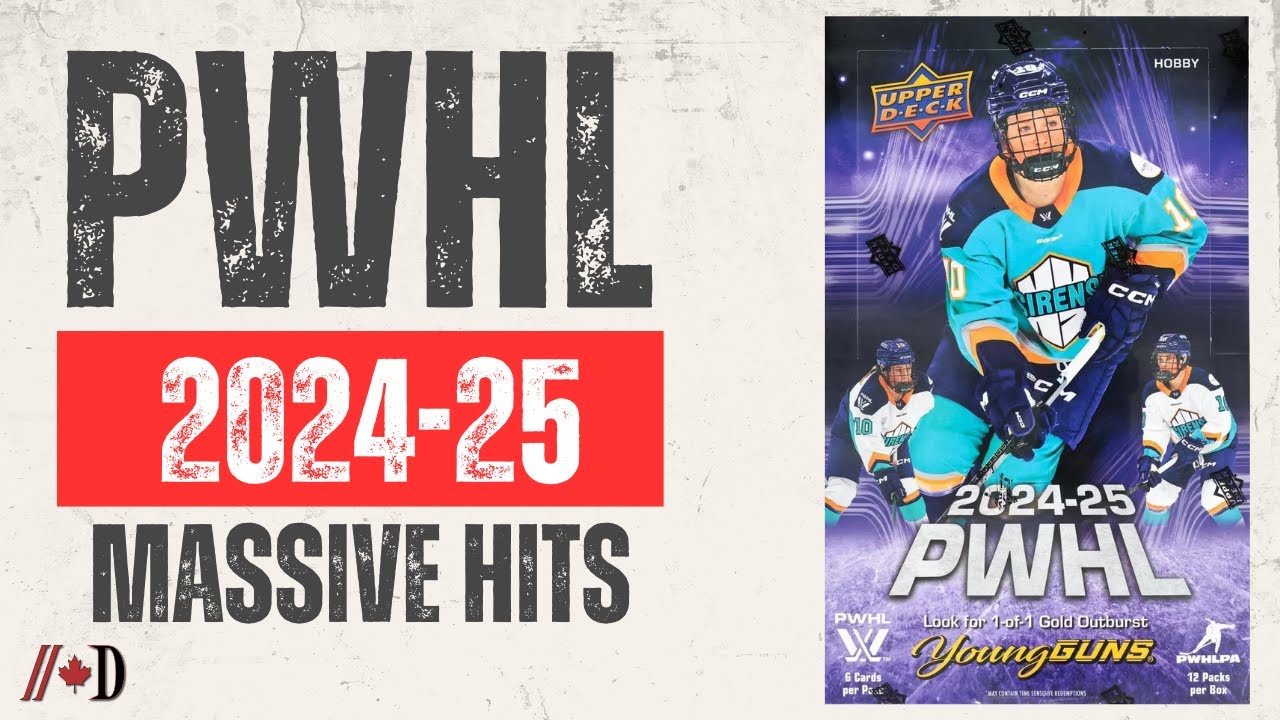 2025 PWHL Hobby Box - Massive Hits & Inserts