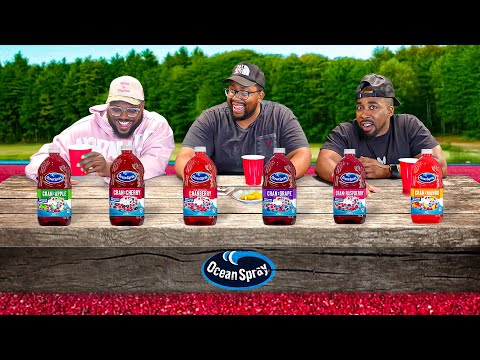 We Tried Every Ocean Spray Cranberry Juice Flavor