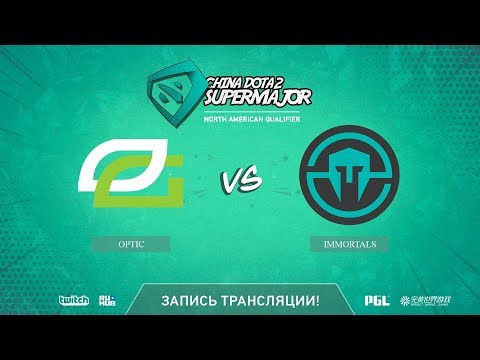 OpTic vs Immortals, China Super Major NA Qual, game 1 [LighTofHeaveN]