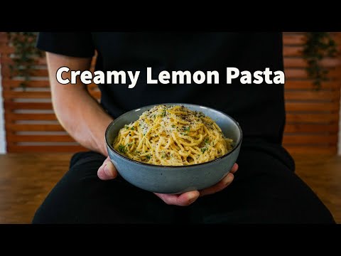 Creamy Garlic Lemon Pasta