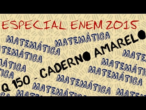 Special Class - ENEM 2015 - Mathematics - Issue 150 - Yellow Notebook