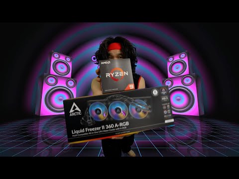 Arctic Liquid Freezer II 360 AIO with A-RGB! + Ryzen 5950x!  Unboxing + Feature Discussion + Review!