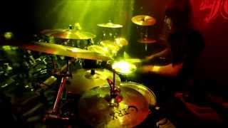 Nils "Dominator" Fjellström - Dark Funeral - Nail Them To The Cross (Drumcam)