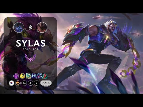 Sylas Top vs Malphite - KR Master Patch 13.12