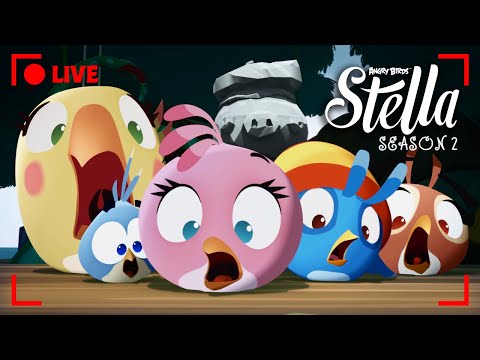 🔴 LIVE Angry Birds Party | Stella Season 2 All Episodes