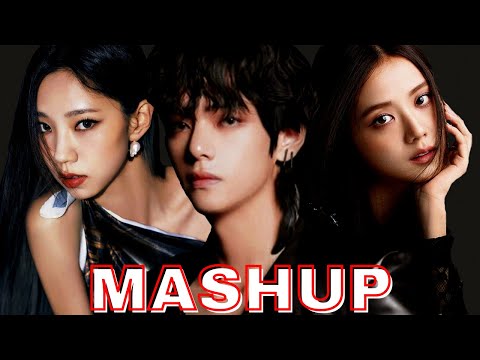 aespa X BLACKPINK X BTS X EVERGLOW X CLC - Savage/Pretty Savage/Black Swan/FIRST/HELICOPTER [MASHUP]