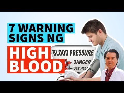 7 Warning Signs ng High Blood. (Repost Video)