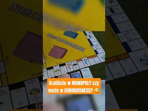 Graliście w MONOPOLY czy może w EUROBUISNESS? 😅 Jak się okazuje jedna gra jest podróbą drugiej 😲