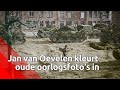 Een film met alle ingekleurde foto's van de Tilburgse bevrijding