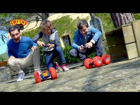 Remote Control Speed Cyclone Stunt Car in Red or Pink - Smyths Toys