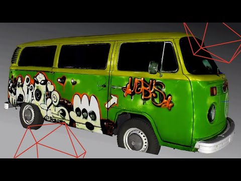 3D Scanning An Iconic VW Vehicle: The Hippe Bus