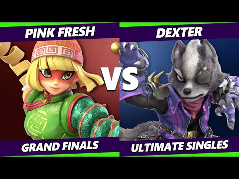 S@X 460 GRAND FINALS - Dexter (Wolf, Joker) Vs. Pink Fresh [L] (Min Min) Smash Ultimate - SSBU