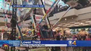 Mayor Succeeds At World Record Ferris Wheel Ride
