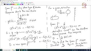 Lec 21 Various Green Functions and their uses