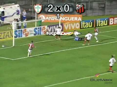 PORTUGUESA 2 X 3 ITUANO PAULISTAO 2010 MELHORES LANCES DO PRIMEIRO TEMPO
