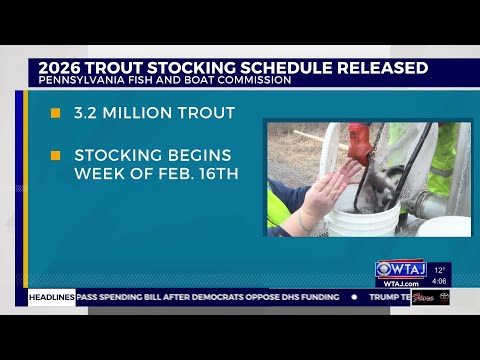 Pa Trout Stocking Schedule