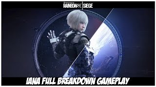 Rainbow Six Siege: Iana Full Breakdown Gameplay (No Commentary)