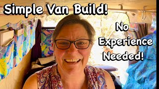 Watch How This 55-year-old Built Her Own Campervan! Solo Female Van Life