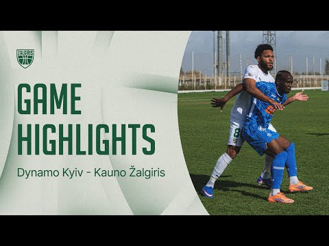 Dynamo Kyiv – Kauno Žalgiris | Pre-Season Highlights | 2026.01.30
