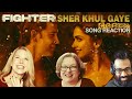 FIGHTER: Sher Khul Gaye Song Reaction with @PardesiReviews and @D54pod | Hrithik Roshan | Deepika!