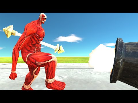 Cannon Spike Gold VS Monster - Animal Revolt Battle Simulator [ARBS]