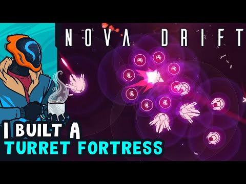 I Built A Turret Fortress! - Nova Drift