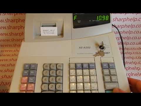 E32 Fehlermeldung Sharp XE-A201 / XEA201 / XE-A202 / XEA202 / XE-A212 / XEA212 / XE-A301 / XEA301