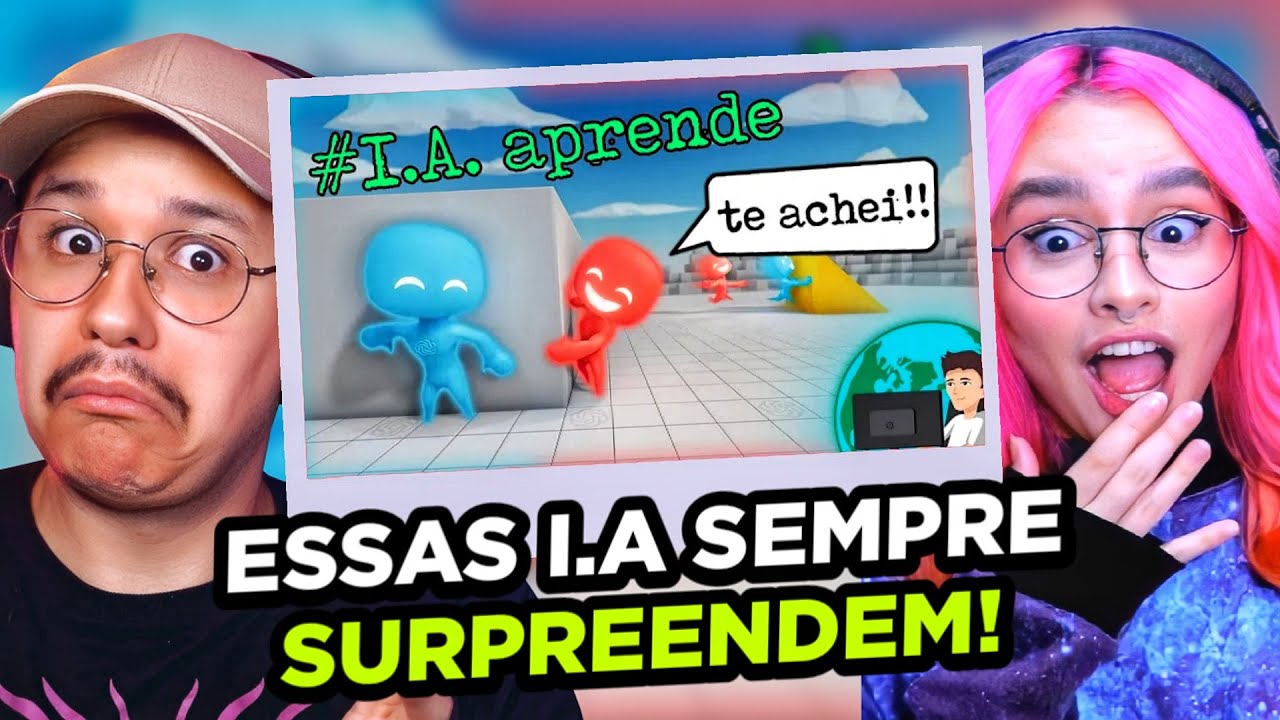 ASSUSTADOR! Inteligência Artificial brincando de Pique-Esconde