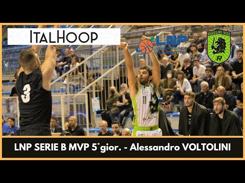 LNP Serie B MVP 5° giornata - Alessandro Voltolini