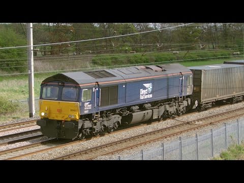 Winwick Junction 27.4.2015 - DRS Class 66 66421 - Warrington Newton le Willows